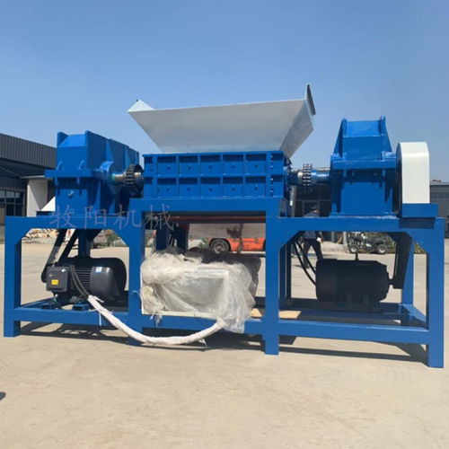 高品质金属双轴撕碎机 800型——废塑料袋纤维袋的高效解决方案